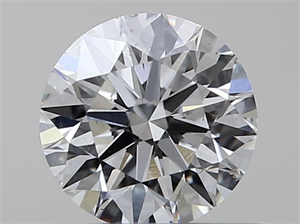 Picture of Natural Diamond 0.40 Carats, Round with Excellent Cut, G Color, SI1 Clarity and Certified by GIA