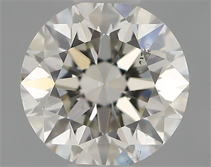 Picture of Natural Diamond 0.40 Carats, Round with Excellent Cut, H Color, VS2 Clarity and Certified by IGI