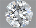 Natural Diamond 2.00 Carats, Round with Excellent Cut, H Color, VVS1 Clarity and Certified by GIA