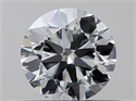 Natural Diamond 0.40 Carats, Round with Very Good Cut, F Color, SI1 Clarity and Certified by GIA