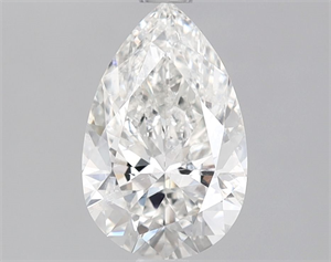 Picture of Natural Diamond 1.53 Carats, Pear with  Cut, G Color, SI2 Clarity and Certified by IGI