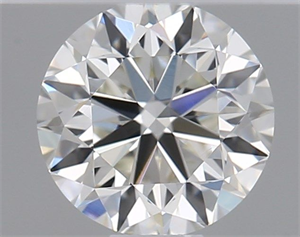 Picture of Natural Diamond 0.50 Carats, Round with Very Good Cut, I Color, VS1 Clarity and Certified by GIA