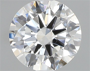 Picture of Natural Diamond 0.40 Carats, Round with Excellent Cut, F Color, SI2 Clarity and Certified by GIA