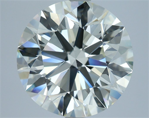 Picture of Natural Diamond 5.00 Carats, Round with Excellent Cut, J Color, VS1 Clarity and Certified by IGI