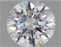 Natural Diamond 0.40 Carats, Round with Excellent Cut, D Color, SI1 Clarity and Certified by GIA