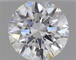 Picture of Natural Diamond 0.40 Carats, Round with Excellent Cut, D Color, SI1 Clarity and Certified by GIA