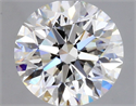 Natural Diamond 1.50 Carats, Round with Excellent Cut, G Color, VVS2 Clarity and Certified by GIA