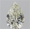 Natural Diamond 1.70 Carats, Pear with  Cut, J Color, VS1 Clarity and Certified by IGI