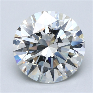 Picture of Natural Diamond 5.01 Carats, Round with Excellent Cut, H Color, SI1 Clarity and Certified by GIA