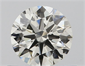 Natural Diamond 0.50 Carats, Round with Excellent Cut, K Color, VS1 Clarity and Certified by GIA