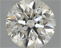 Natural Diamond 0.40 Carats, Round with Excellent Cut, I Color, I1 Clarity and Certified by IGI