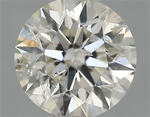 Picture of Natural Diamond 0.40 Carats, Round with Excellent Cut, I Color, I1 Clarity and Certified by IGI