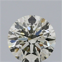 Natural Diamond 0.40 Carats, Round with Excellent Cut, K Color, VS2 Clarity and Certified by IGI