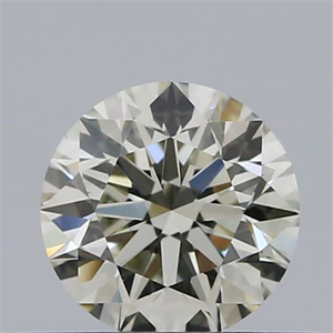 Picture of Natural Diamond 0.40 Carats, Round with Excellent Cut, K Color, VS2 Clarity and Certified by IGI