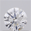 Natural Diamond 0.40 Carats, Round with Excellent Cut, E Color, VS2 Clarity and Certified by GIA