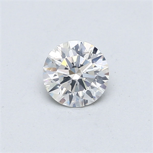 Picture of Natural Diamond 0.40 Carats, Round with Excellent Cut, H Color, SI2 Clarity and Certified by GIA