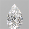 Natural Diamond 2.03 Carats, Pear with  Cut, E Color, VVS1 Clarity and Certified by GIA