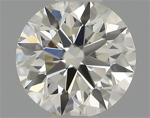 Picture of Natural Diamond 0.40 Carats, Round with Excellent Cut, H Color, VS2 Clarity and Certified by IGI