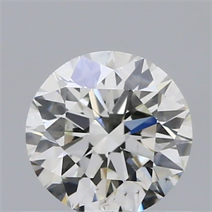 Picture of Natural Diamond 0.40 Carats, Round with Excellent Cut, I Color, SI1 Clarity and Certified by GIA