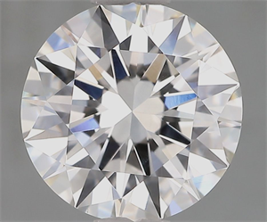 Picture of Natural Diamond 2.50 Carats, Round with Excellent Cut, G Color, VS1 Clarity and Certified by GIA