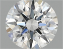 Natural Diamond 0.41 Carats, Round with Excellent Cut, G Color, SI1 Clarity and Certified by GIA