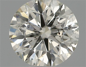 Picture of Natural Diamond 0.40 Carats, Round with Excellent Cut, I Color, SI2 Clarity and Certified by IGI