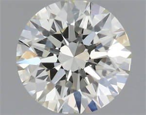 Picture of Natural Diamond 0.55 Carats, Round with Excellent Cut, K Color, VVS2 Clarity and Certified by GIA