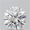 Natural Diamond 1.50 Carats, Round with Excellent Cut, D Color, VS2 Clarity and Certified by GIA