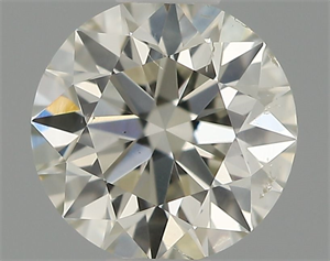 Picture of Natural Diamond 0.41 Carats, Round with Excellent Cut, H Color, SI1 Clarity and Certified by IGI