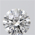 Natural Diamond 0.45 Carats, Round with Excellent Cut, F Color, SI2 Clarity and Certified by GIA