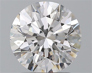 Picture of Natural Diamond 2.00 Carats, Round with Excellent Cut, D Color, SI1 Clarity and Certified by GIA