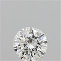 Natural Diamond 2.08 Carats, Round with Excellent Cut, I Color, SI1 Clarity and Certified by GIA