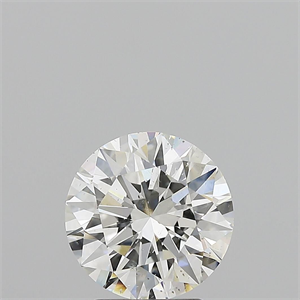 Picture of Natural Diamond 2.08 Carats, Round with Excellent Cut, I Color, SI1 Clarity and Certified by GIA