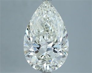 Picture of Natural Diamond 5.09 Carats, Pear with  Cut, H Color, VVS1 Clarity and Certified by IGI