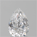 Natural Diamond 1.50 Carats, Pear with  Cut, D Color, VS2 Clarity and Certified by GIA