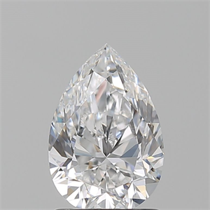 Picture of Natural Diamond 1.50 Carats, Pear with  Cut, D Color, VS2 Clarity and Certified by GIA