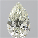 Natural Diamond 1.70 Carats, Pear with  Cut, J Color, VVS2 Clarity and Certified by IGI