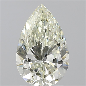 Picture of Natural Diamond 1.70 Carats, Pear with  Cut, J Color, VVS2 Clarity and Certified by IGI