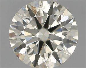 Picture of Natural Diamond 0.45 Carats, Round with Excellent Cut, I Color, VS2 Clarity and Certified by IGI