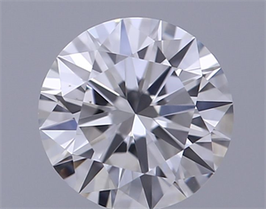 Picture of Natural Diamond 0.40 Carats, Round with Excellent Cut, G Color, VS2 Clarity and Certified by GIA