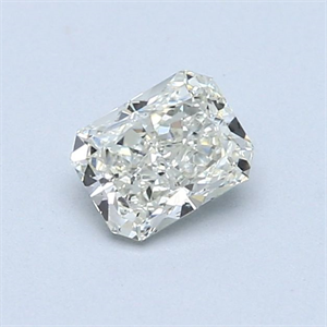 Picture of Natural Diamond 0.57 Carats, Radiant with  Cut, K Color, SI2 Clarity and Certified by GIA