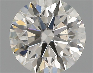 Picture of Natural Diamond 0.40 Carats, Round with Excellent Cut, H Color, VS2 Clarity and Certified by IGI