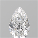 Natural Diamond 1.03 Carats, Pear with  Cut, D Color, VVS1 Clarity and Certified by GIA