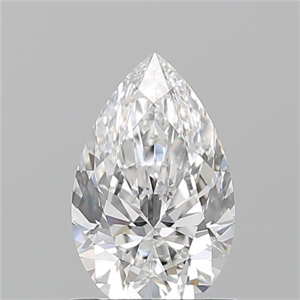 Picture of Natural Diamond 1.03 Carats, Pear with  Cut, D Color, VVS1 Clarity and Certified by GIA