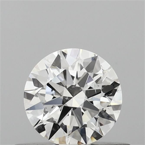 Picture of Natural Diamond 0.40 Carats, Round with Excellent Cut, E Color, SI2 Clarity and Certified by GIA