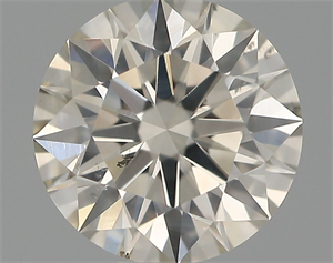 Picture of Natural Diamond 0.60 Carats, Round with Excellent Cut, J Color, SI2 Clarity and Certified by IGI