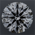 Natural Diamond 2.05 Carats, Round with Very Good Cut, F Color, I1 Clarity and Certified by GIA