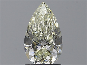 Picture of Natural Diamond 1.30 Carats, Pear with  Cut, K Color, VVS2 Clarity and Certified by IGI