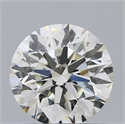 Natural Diamond 0.60 Carats, Round with Excellent Cut, K Color, VS1 Clarity and Certified by GIA