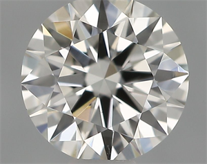 Picture of Natural Diamond 0.40 Carats, Round with Excellent Cut, H Color, VS1 Clarity and Certified by IGI